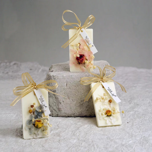 Handmade Scented Wax Sachet for Small Area Diffusion,the Best Gift - English Pear And Freesia ,Wide bluebell ,Tokyo Citrus