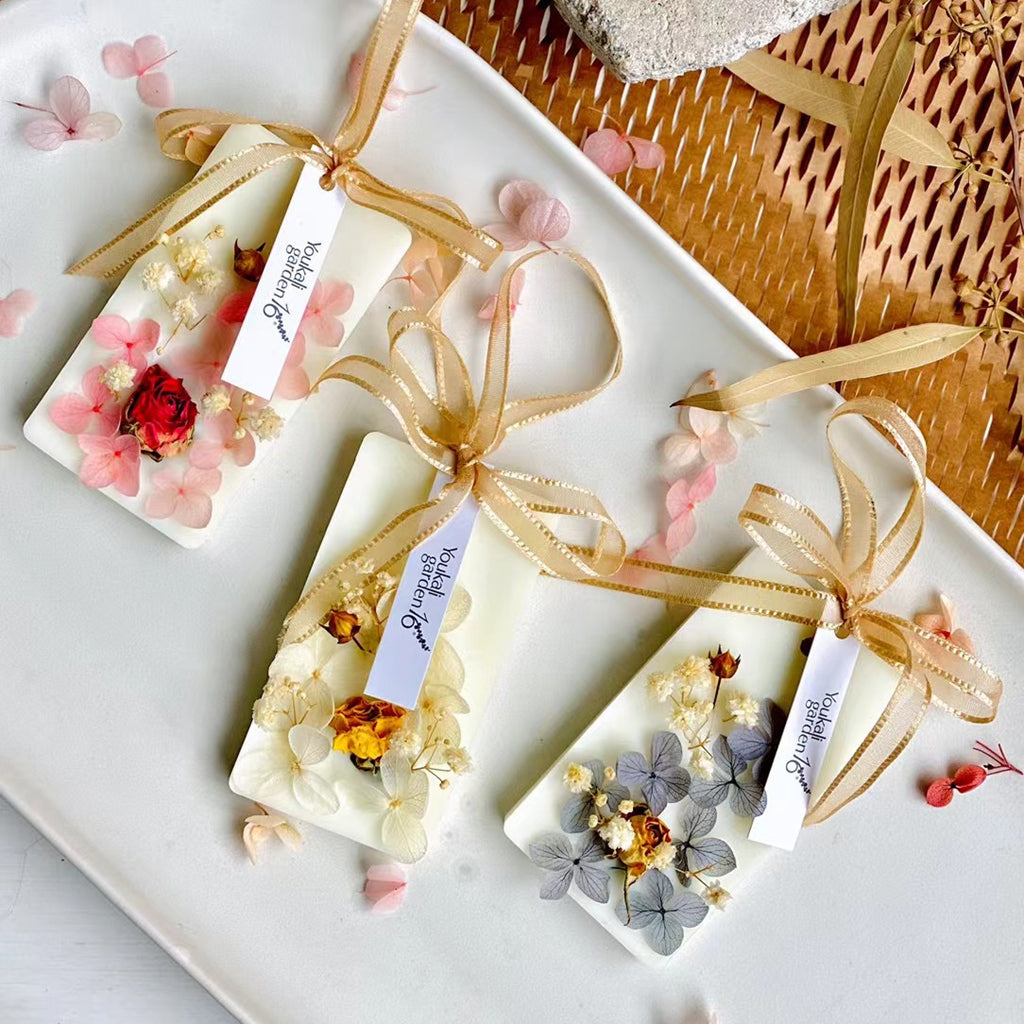 Handmade Scented Wax Sachet for Small Area Diffusion,the Best Gift - English Pear And Freesia ,Wide bluebell ,Tokyo Citrus